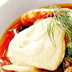 Krämig aioli med räkor och dill, perfekt till ditt aioli recept.