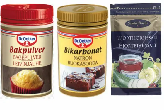 Bikarbonat eller bakpulver? Så väljer du rätt jäsmedel