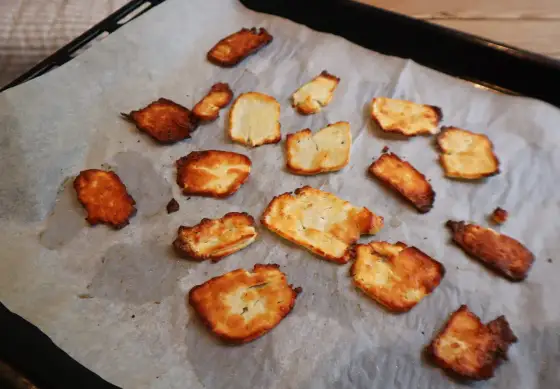 Halloumi som blir gyllene och krispig - så lyckas du
